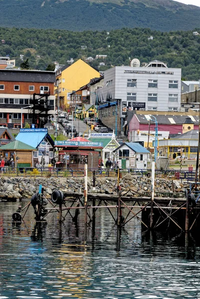 Ushuaia Limanı Tierra Del Fuego Patagonya Arjantin Güney Arjantin Ushuaia — Stok fotoğraf