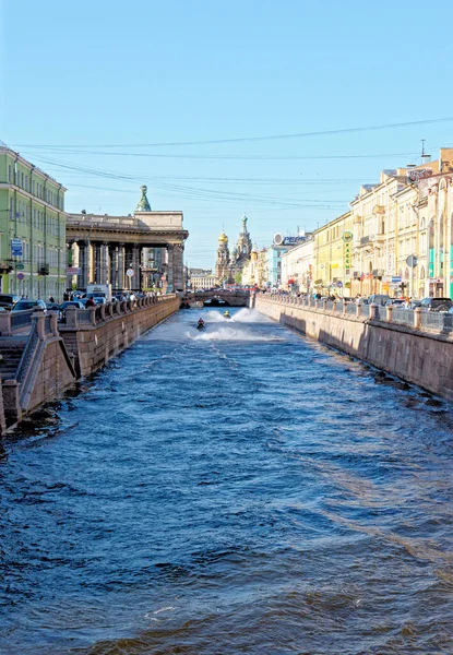 Moyka Rivier Sint Petersburg Rusland Februari 2011 — Stockfoto