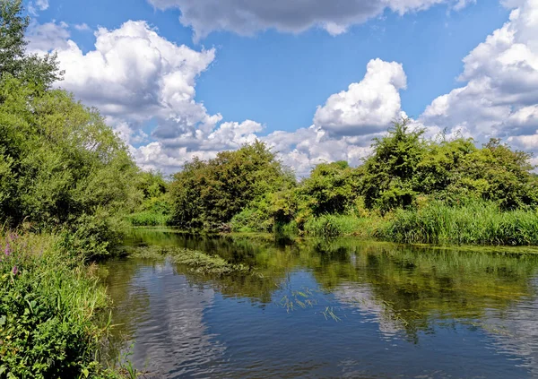 River Kennet Avon Canal Reading Berkshire Regno Unito — Foto Stock