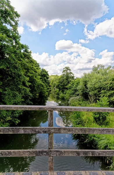 River Kennet Και Avon Canal Reading Berkshire Ηνωμένο Βασίλειο — Φωτογραφία Αρχείου