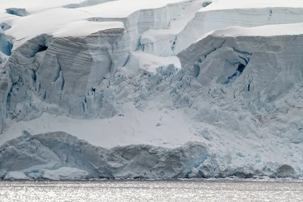 Antarctique Côtes Antarctique Avec Formation Glace Péninsule Antarctique Archipel Palmer — Photo