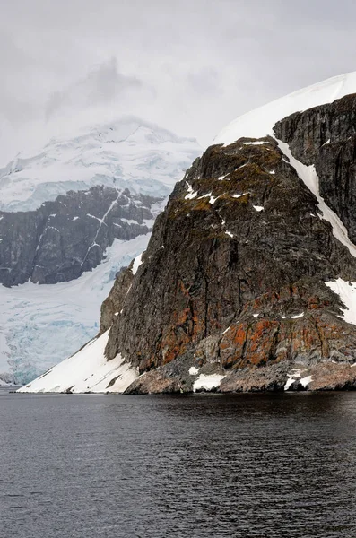 Antarktida Pobřeží Antarktidy Ledové Útvary Antarktický Poloostrov Palmer Souostroví Neumayer — Stock fotografie