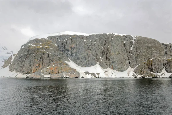 Antarctica Coastline Antarctica Ice Formations Antarctic Peninsula Palmer Archipelago Neumayer — Stock Photo, Image