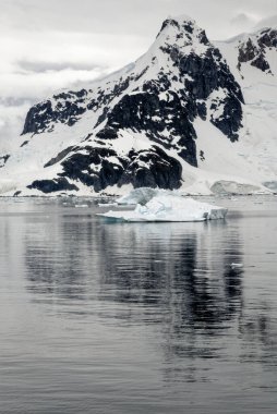 Antarktika - Antarktika Yarımadası - Palmer Takımadası 'nda gezinti. Neumayer Kanalı. Küresel ısınma - Peri masalı manzarası