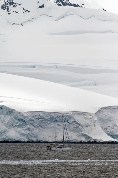 Подорож Антарктиду Antarctic Peninsula Palmer Archipelago Neumayer Channel Глобальний Потепління — стокове фото