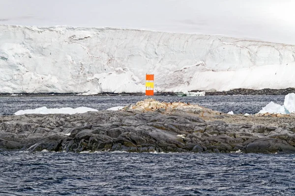 Cruising Antarctica Antarctic Peninsula Palmer Archipelago Neumayer Channel Global Warming — стокове фото