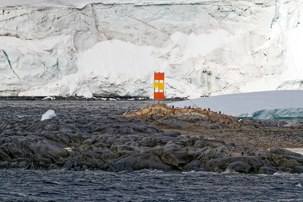 Cruising Antarctica Antarctic Peninsula Palmer Archipelago Neumayer Channel Global Warming — Zdjęcie stockowe