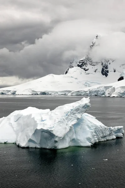 Antarktis Antarktische Halbinsel Klimawandel Globale Erwärmung Stücke Von Schwimmendem Eis — Stockfoto