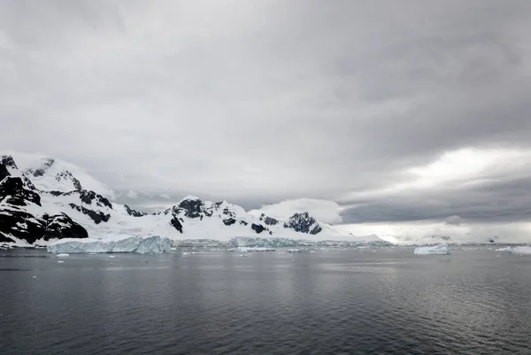 Croisière Antarctique Péninsule Antarctique Archipel Palmer Neumayer Channel Réchauffement Climatique — Photo