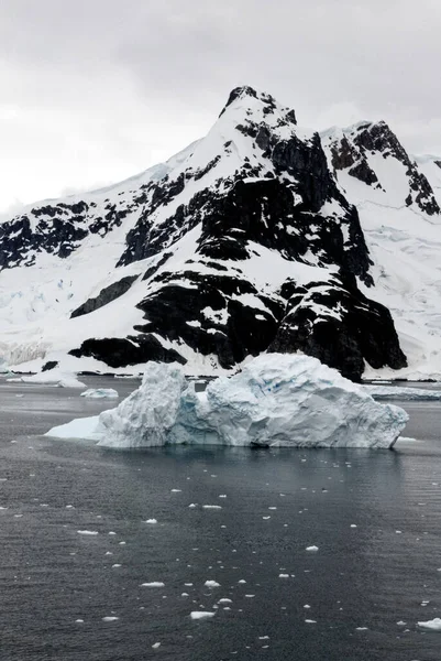 南極でのクルーズ 南極半島 パーマー諸島 ニューメイヤーチャンネル 地球温暖化 童話の風景 — ストック写真