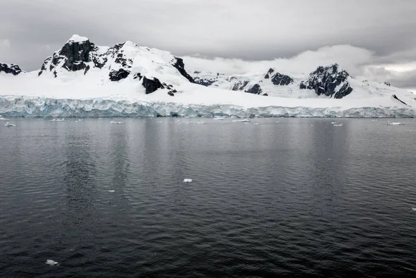 Cruising Antarctica Antarctic Peninsula Palmer Archipelago Телеканал Ноймаєр Глобальне Потепління — стокове фото