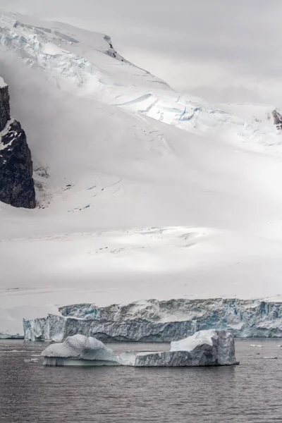 Antarktika - Antarktika Yarımadası - Palmer Takımadası 'nda gezinti. Neumayer Kanalı. Küresel ısınma - Peri masalı manzarası