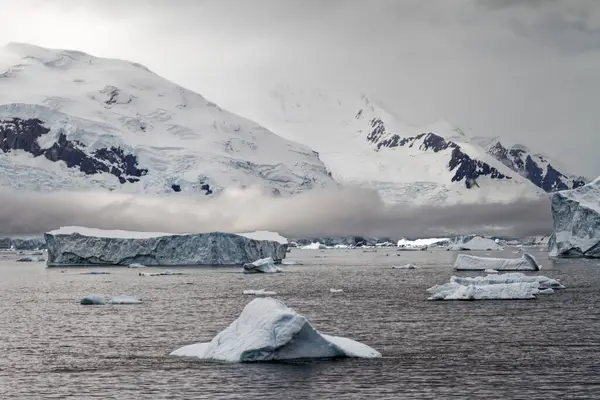Cruzeiro Antártida Península Antártica Arquipélago Palmer Canal Neumayer Aquecimento Global — Fotografia de Stock