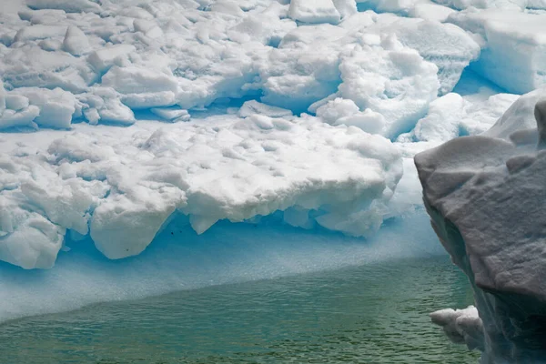 Antarctica Antarctisch Schiereiland Klimaatverandering Opwarming Van Aarde Stukken Drijvend Ijs — Stockfoto