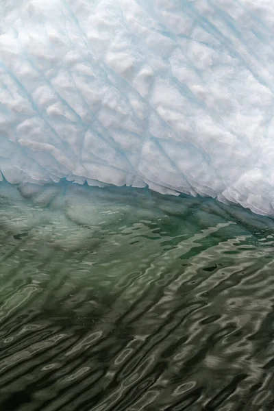 Antártida Península Antártica Cambio Climático Calentamiento Global Trozos Hielo Flotante — Foto de Stock