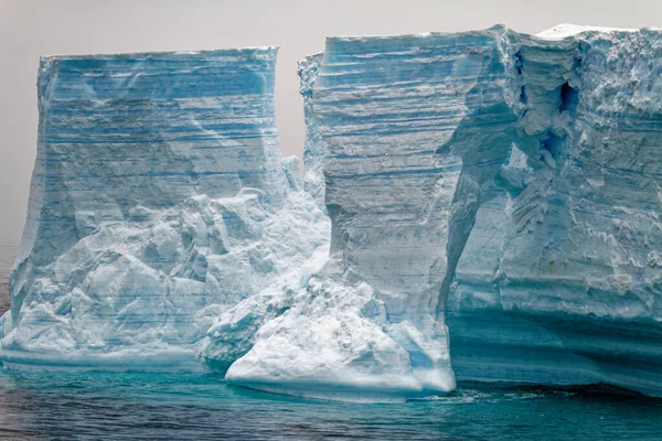 Antarctique Péninsule Antarctique Archipel Palmer Chenal Neumayer Réchauffement Climatique Paysage — Photo