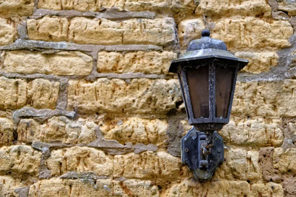 Old Town Lantern Cotswold Village Bourton Water Gloucestershire England United — Foto de Stock
