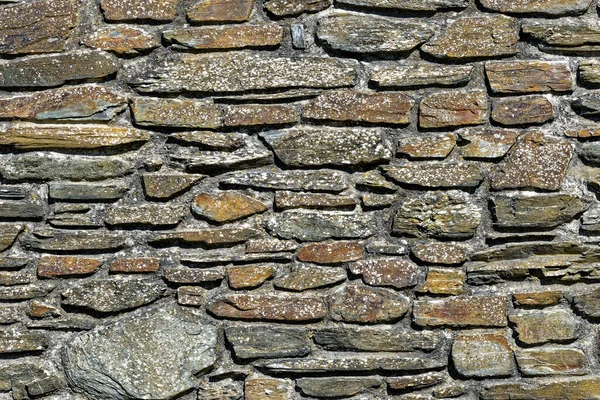 Background Dry Stone Wall Built Cornwall United Kingdom Beautiful Scenic — Stockfoto