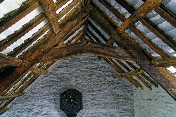 United Kingdom South West England Cornwall Tintagel Medieval Hall House — Zdjęcie stockowe