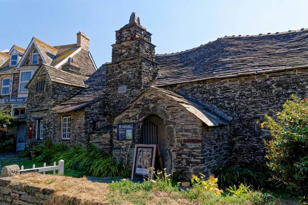 United Kingdom South West England Cornwall Tintagel Medieval Hall House — Stockfoto