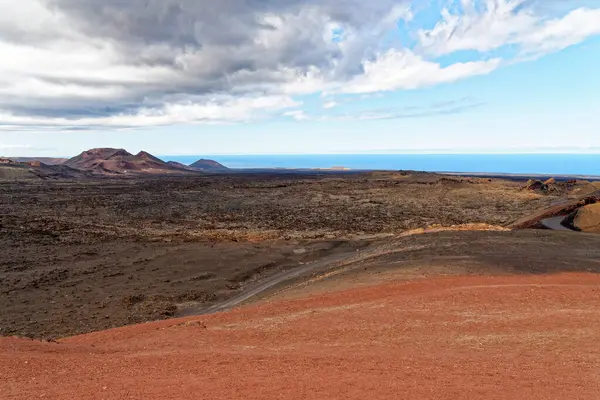 Nationaal Park Timanfaya Lanzarote Canarische Eilanden Spanje September 2022 — Stockfoto