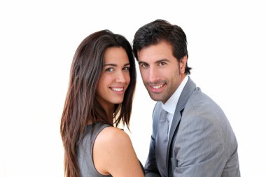 salonda iş ayakta portresi