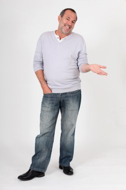 Kıdemli adamı ikna yüzündeki