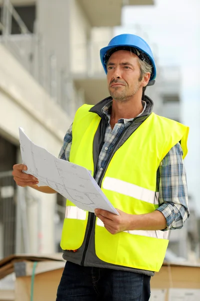 A Builder Man Stock Photo, Picture and Royalty Free Image. Image