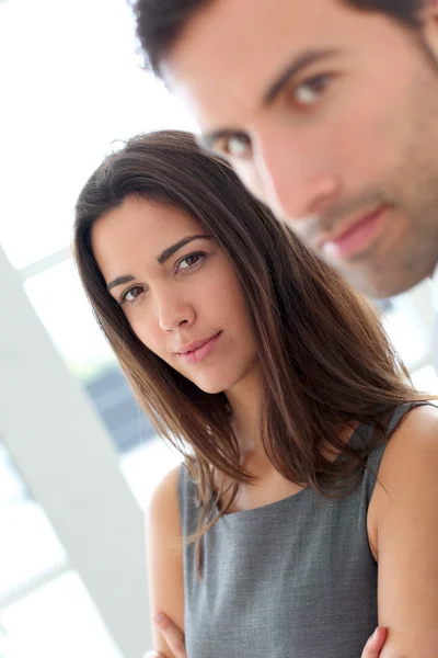 Portrait of business partners looking at camera Stock Image