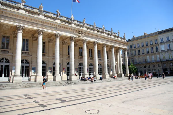 Teatro principal de Bordeaux, França — Fotografia de Stock