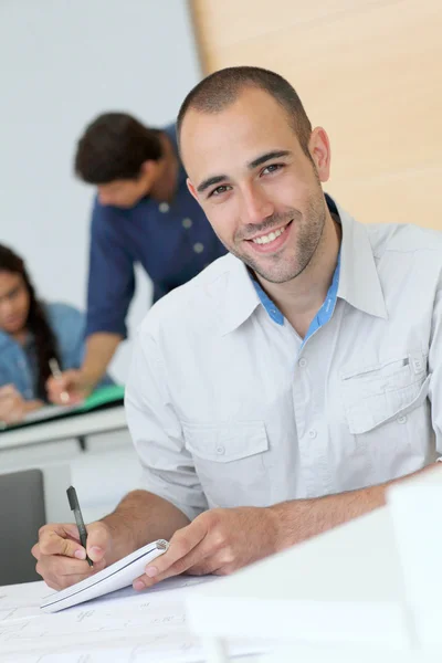 Workgroup in training course Stock Image