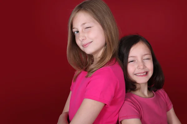 Retrato de chicas jóvenes — Foto de Stock