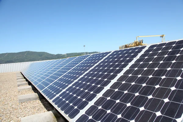 View of solar panels — Stock Photo, Image
