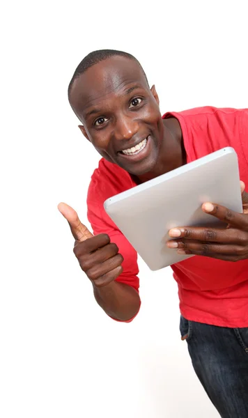 Promoting electronic tablet — Stock Photo, Image