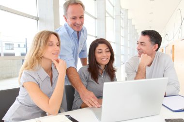 Grup iş bir iş toplantı