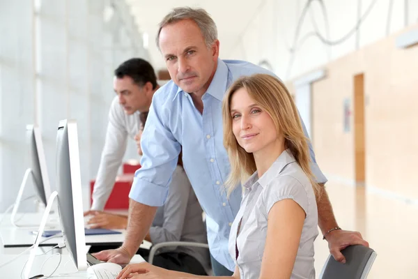 Group of in business training — Stock Photo, Image