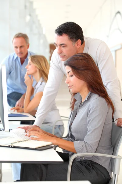 Group of in business training — Stock Photo, Image