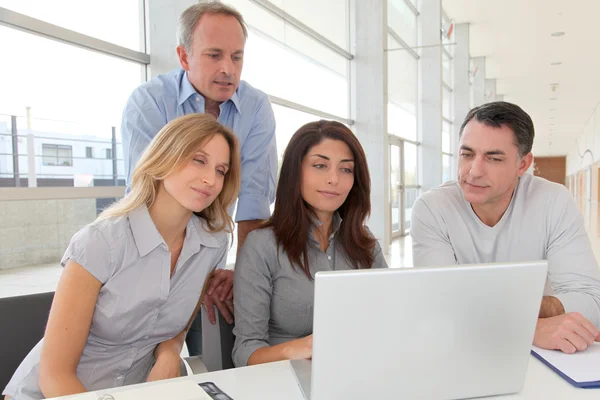 Group of business in a work meeting — Stock Photo, Image