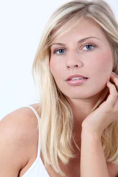 Beautiful blond woman — Stock Photo, Image