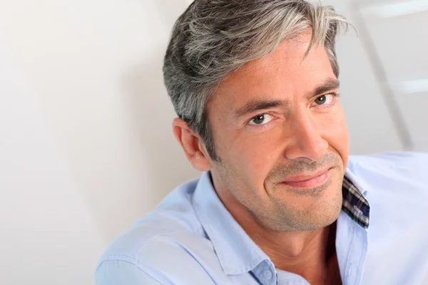 Portrait of handsome 40-year-old man — Stock Photo, Image