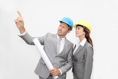 iş güvenlik kask ile