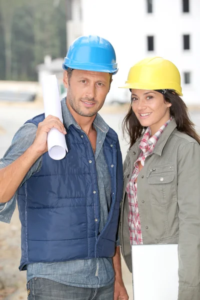 Construction engineer — Stock Photo, Image