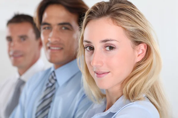 Retrato del equipo de negocios sonriente — Foto de Stock