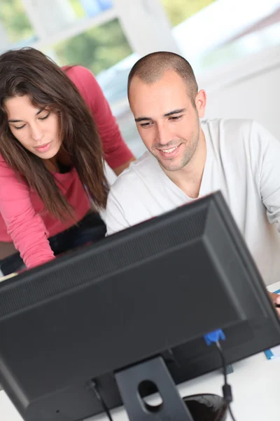 Business team working in office — Stock Photo, Image