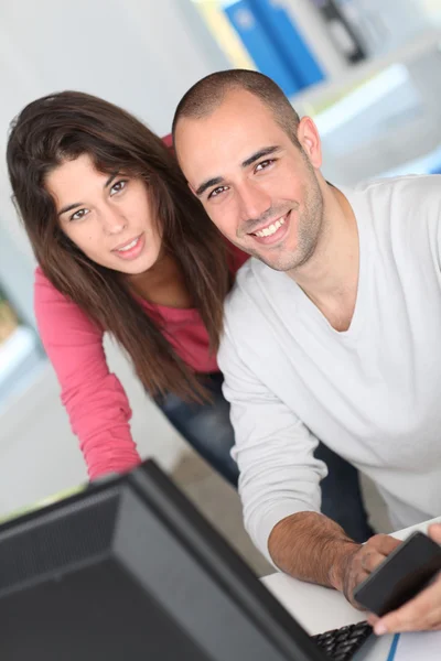 Business team working in office — Stock Photo, Image