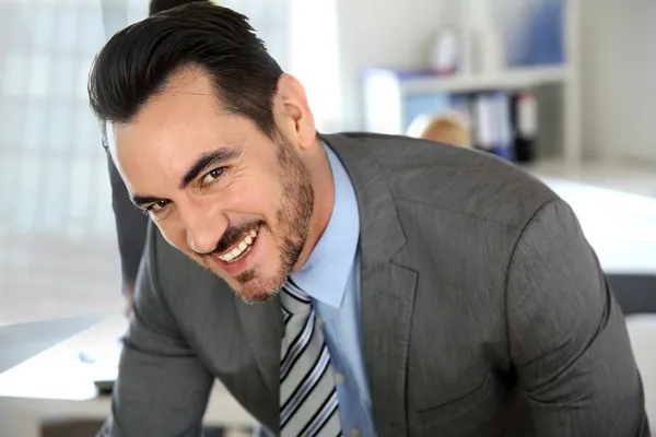 Portrait of successful businessman — Stock Photo, Image