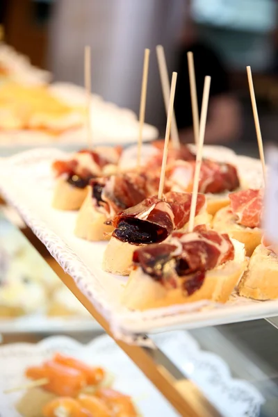 Closeup of Spanish tapas — Stock Photo, Image