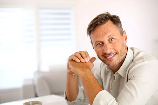 Handsome mature man — Stock Photo, Image