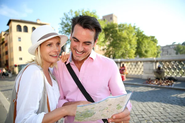 Turistas en Roma — Foto de Stock