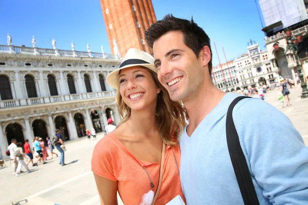 Casal em Veneza — Fotografia de Stock